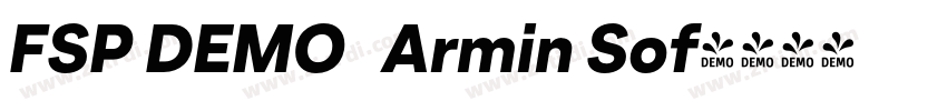 FSP DEMO   Armin Sof字体转换